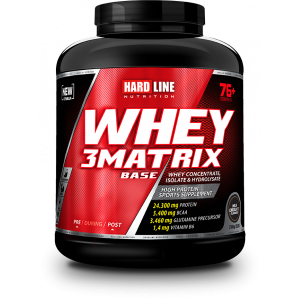 Hardline Whey 3Matrix Base 2300 Gr
