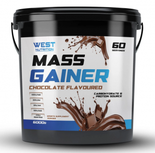 West Mass Gainer Karbonhidrat Tozu 6000 gr 60 Servis
