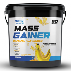 West Mass Gainer Karbonhidrat Tozu 6000 gr 60 Servis