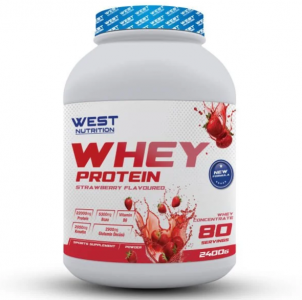 West Whey Nutrition Whey Protein 2400 gr 80 Servis