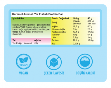Ogilia -  Yüksek Proteinli Bar 40gr 12'li