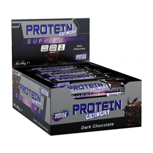 Muscle Station Supreme Protein Bar Crunch 40 G x 24 Adet
