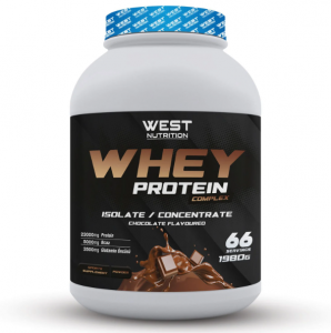 West Whey Protein  Complex İzole & Konsantre 66 Servis 1980 gr - Çikolata