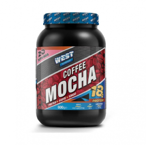 West Mocha Proteinli Kahve Tozu 800 gr 20 Servis