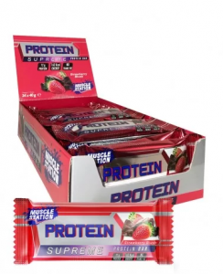 Muscle Station Supreme Protein Bar 40 G x 24 Adet