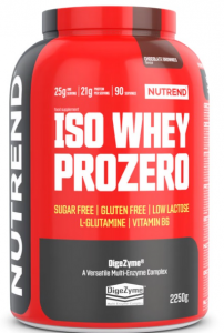 NUTREND ISO WHEY PROZERO 2250GR - Çikolata