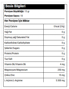 Hardline Arginine Fusion 130 Gr Portakal Aromalı