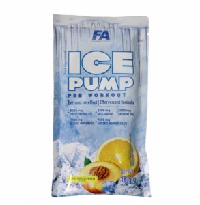 FA NUTRITION ICE PUMP PRE-WORKOUT Turunç&Şeftali Aromalı 1 Şase