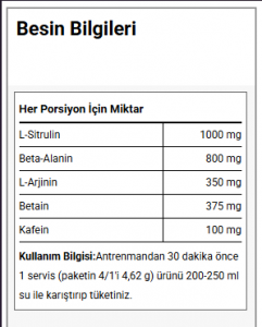 FA NUTRITION ICE PUMP PRE-WORKOUT Turunç&Şeftali Aromalı 1 Şase