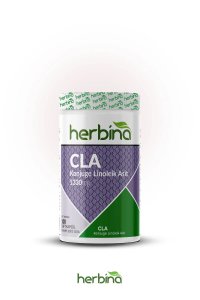 Herbina CLA 1330mg (Konjuge Linoleik Asit) 100 Softjel Kapsul