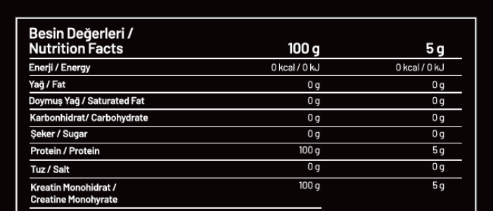 Gainup CREATP Micronized Creatine 200Gr - Aromasız