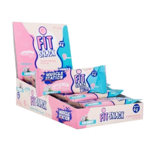 Muscle Station Fit Snack Protein Bar 40 Gr 24 Adet