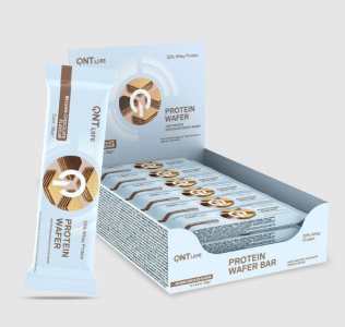 QNT Protein Waffer Bar Belçika Çikolatası 35g x 12 Adet