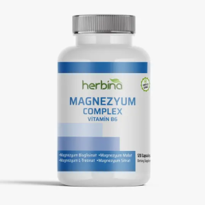 Herbina Magnezyum Bisglisinat Kompleks 60 Kapsül