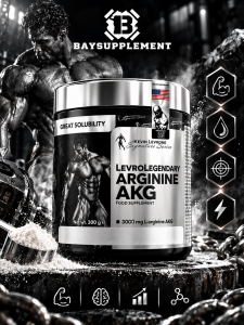 Kevin Levrone Legendary Arginine AKG 300 gr - Red Fruit Punch